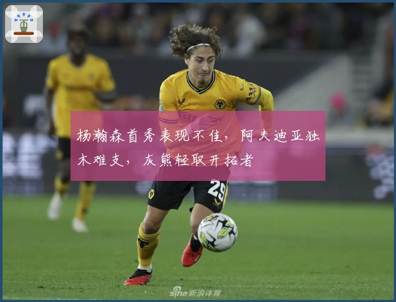 杨瀚森首秀表现不佳，阿夫迪亚独木难支，灰熊轻取开拓者